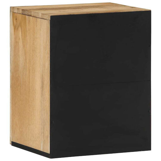 vidaXL Lemn Cabinet de baie L38xA33xÎ48cm Maro