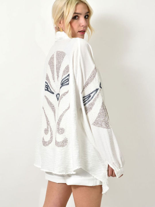 Jachetă de damă white