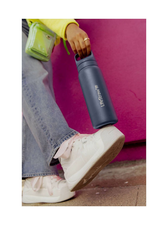 Lifestraw Παγούρι Ανοξείδωτο με Φίλτρο 650ml Μπλε