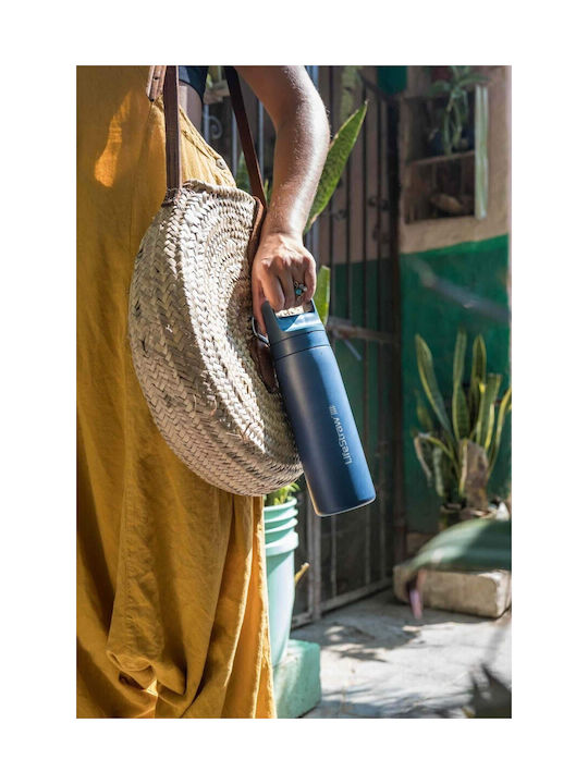 Lifestraw Παγούρι Ανοξείδωτο με Φίλτρο 530ml Μπλε