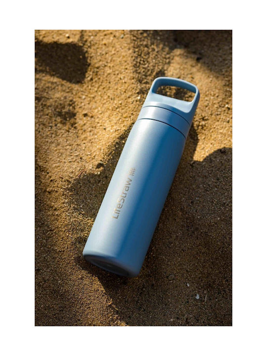 Lifestraw Παγούρι Ανοξείδωτο με Φίλτρο 530ml Γαλάζιο