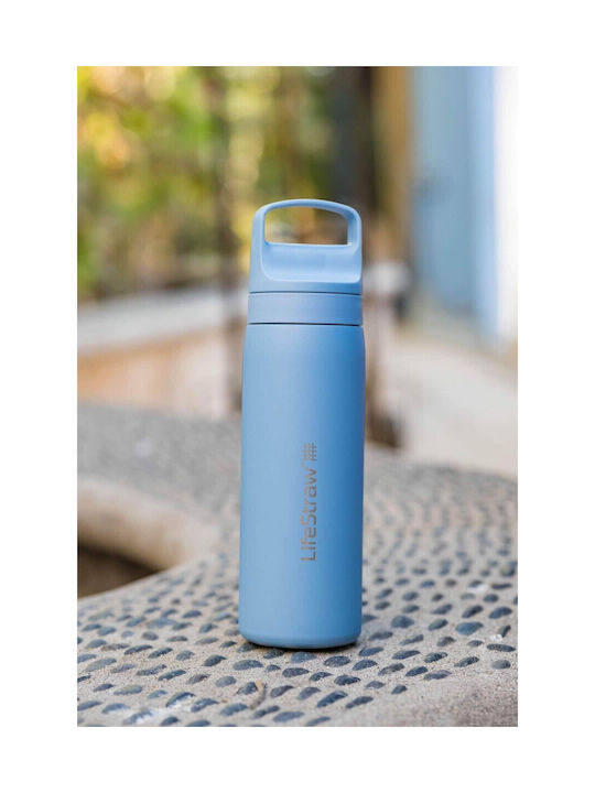 Lifestraw Παγούρι Ανοξείδωτο με Φίλτρο 530ml Γαλάζιο