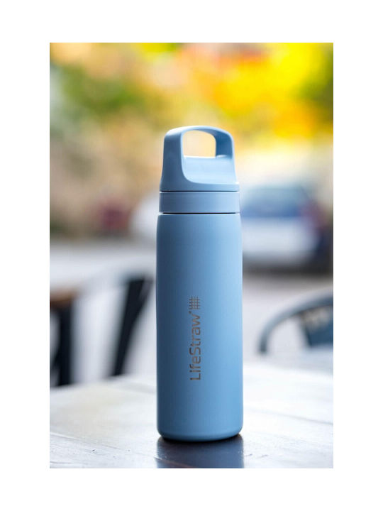 Lifestraw Παγούρι Ανοξείδωτο με Φίλτρο 530ml Γαλάζιο