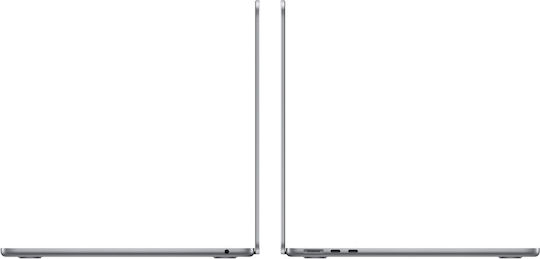 Apple MacBook Air 13" (2024) 13.6" Retina Display (M3-8-core/16GB/512GB SSD) Space Gray (GR Keyboard)