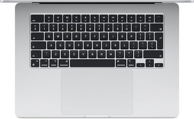 Apple MacBook Air 15" (2024) 15.3" Retina Display (M3-8-core/16GB/512GB SSD) Silver (GR Keyboard)
