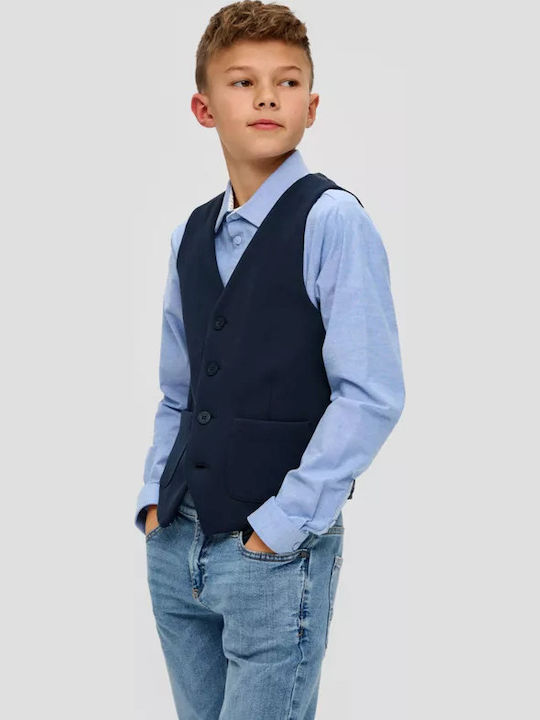 Kids Vest Blue