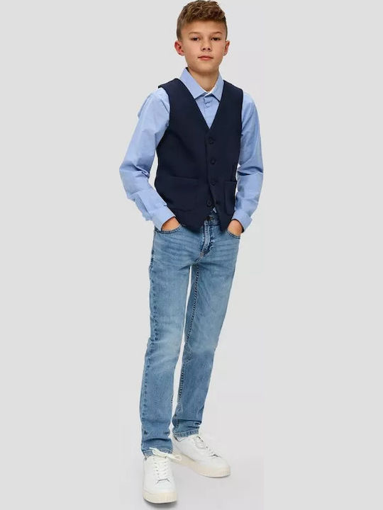 Kids Vest Blue