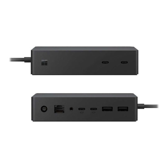 Microsoft Surface Dock 2 USB-C Docking Station με HDMI 4K PD Ethernet και σύνδεση 2 Οθονών Μαύρο