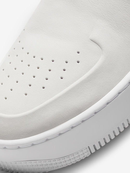 Nike Δερμάτινα Γυναικεία Slip-On Λευκά