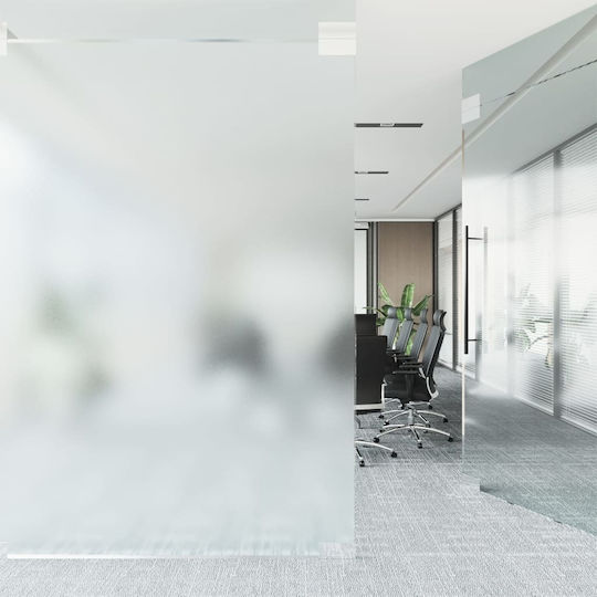vidaXL Autocolant Afișare Sablare cu nisip Transparent 3206456 1buc
