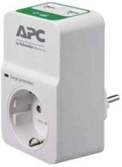 APC Essential SurgeArrest Monopriză de Siguranță cu 2 USB-A