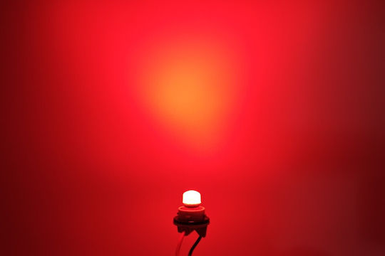 Lampen Auto P21W / R5W / BA15S / R10W Canbus LED Rot 12V 1Stück