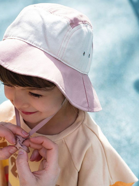 KiETLA Kids Fabric Hat with UV Protection Beige