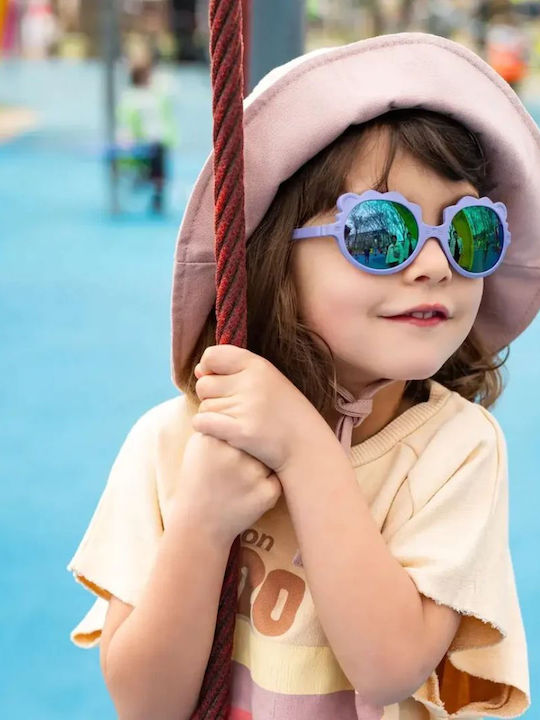 KiETLA Kids Fabric Hat with UV Protection Beige