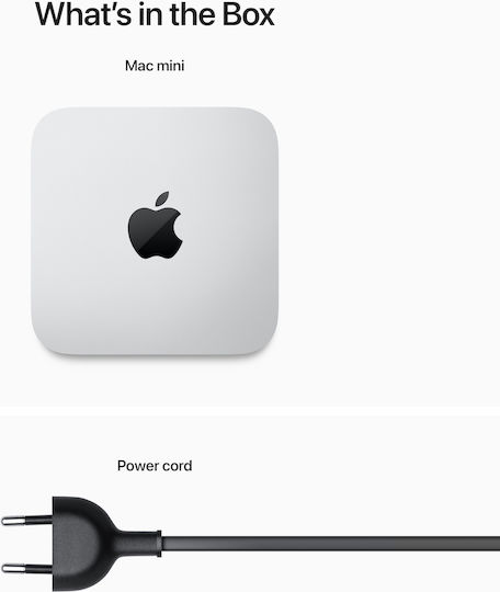Apple Mac Mini (2023) (M2 8-core/8GB/512GB SSD/MacOS) 10-Core GPU