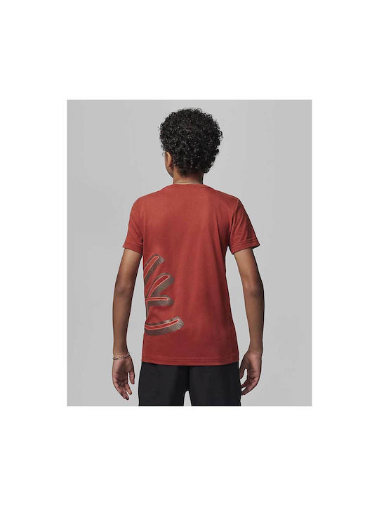 Jordan Kids T-shirt Red Flight