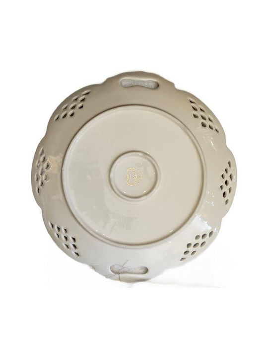 La Belle Maison Piatelă De Servire Din Porțelan Roșie Cu Diametru 29 Cm 575P