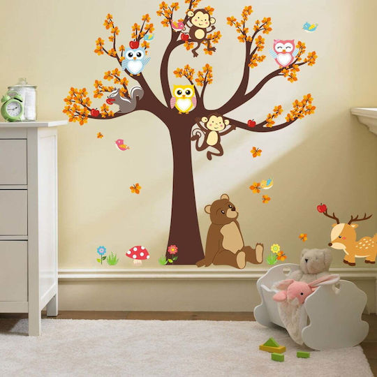 Autocolant Decorativ pentru Copii Perete 100x100buc