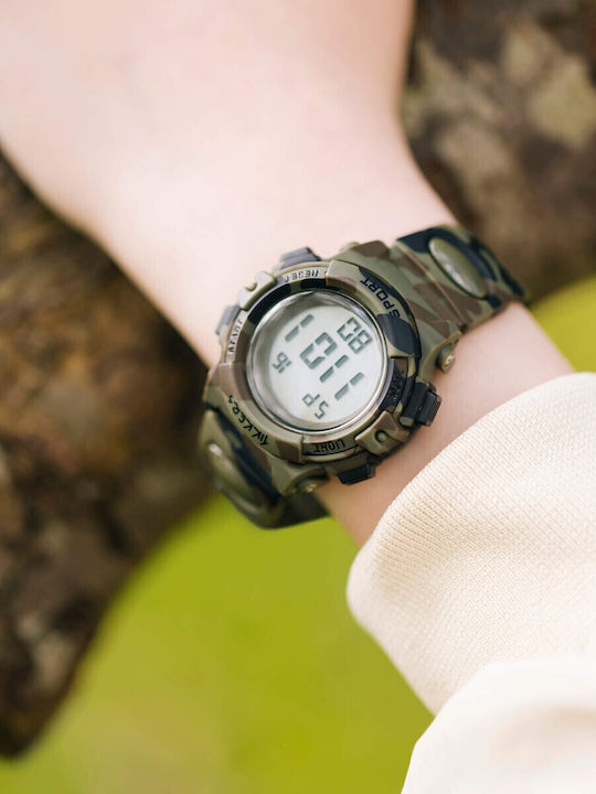 Tikkers Kids Watch curea de silicon pentru armată Atk0214