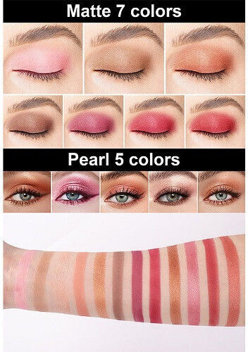 Handaiyan Matt Lidschatten Palette in Gepresster Form 12gr