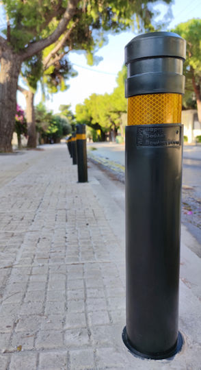 Traffic Columns Green W80xH80cm
