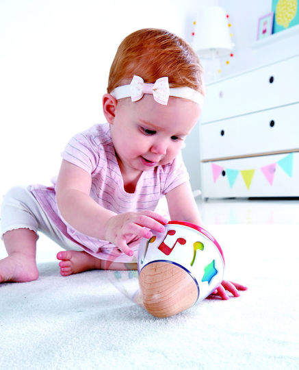 Hape Βρεφικό Παιχνίδι Περιστρεφόμενο από Ξύλο με Μουσική για Νεογέννητα