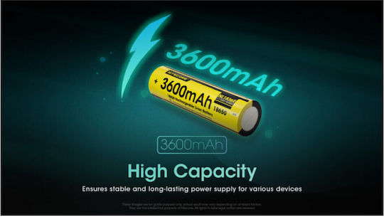 NiteCore Презареждаща батерия 18650 Li-ion 3600mAh 5V 1бр