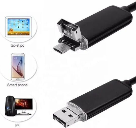 Μικροσκόπιο Usb Camera Endoscopică pentru Mobil cu Cablu 3.5m