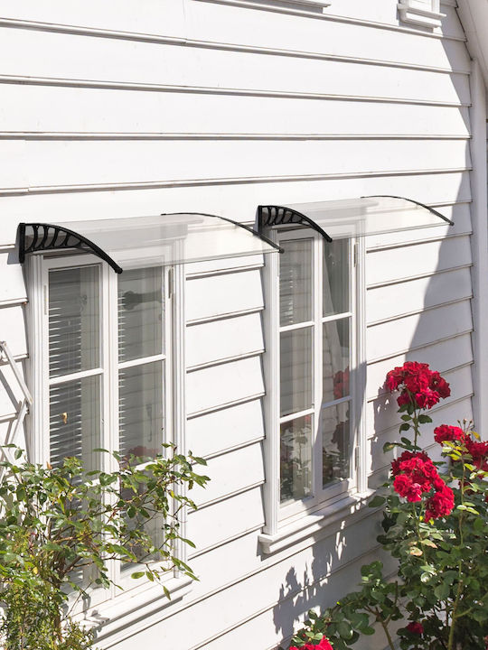 Outsunny Πολυκαρβονικό Στέγαστρο Π122xΒ89cm