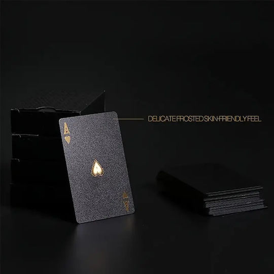 Panora Playing Cards Plastic Black