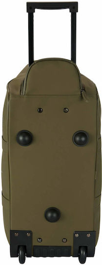 New Rebels Sack Voyage 58lt Khaki with Wheels Fabric L54xW20xH36cm