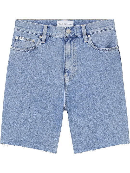 Women's Jean High-waisted Shorts Light Blue