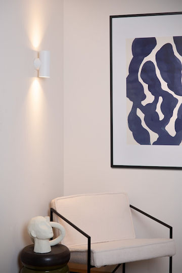 Lucide Lightning Lamp Wall with Socket GU10 White