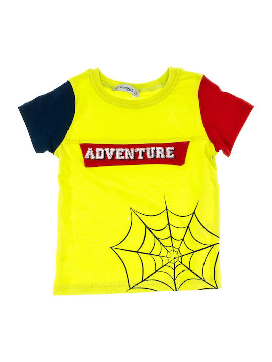 Poyraz Kids Kids Clothing Sets with Shorts Yellow 2 Pieces