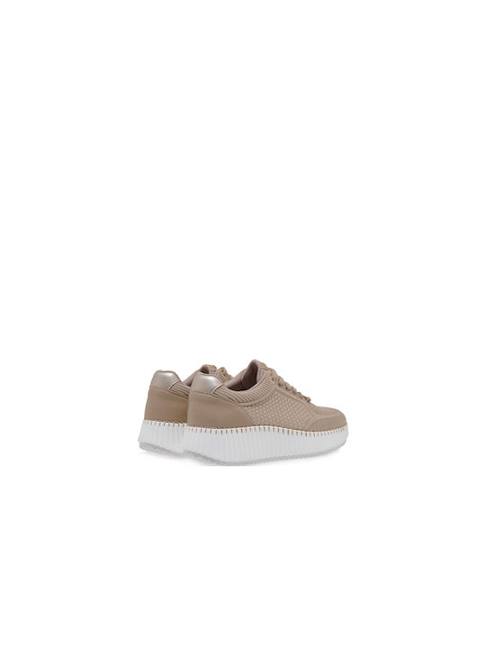 Renato Garini Femei Sneakers Beige Nude-lt Gold