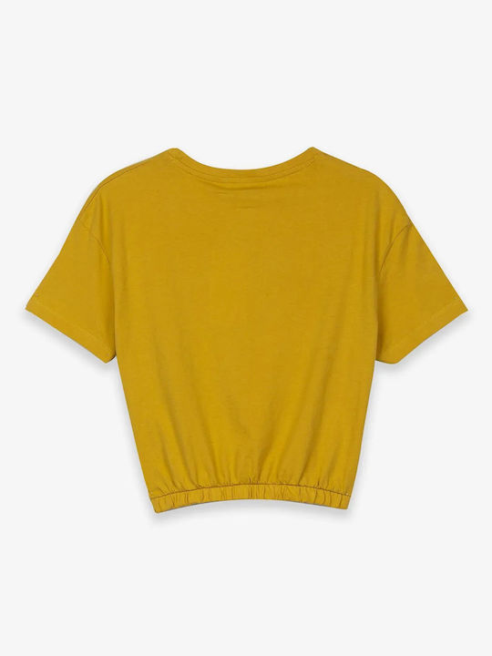 Tiffosi Children's Blouse Short Sleeve mustard