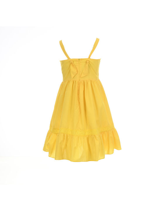 M&B Kid's Fashion Детска Рокля Yellow