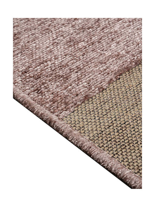 Madi Brook Rug Rectangular Beige Pink