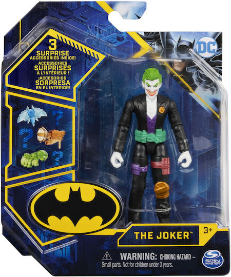 Αρθρωτή Φιγούρα Joker 10cm Με 3 Αξεσουάρ Έκπληξη