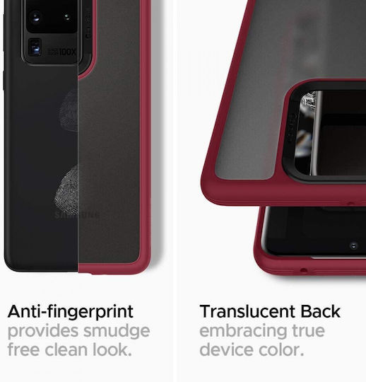 Spigen Ciel Color Brick Umschlag Rückseite Silikon / Kunststoff 2mm Hellblau (Galaxy S20 Ultra)
