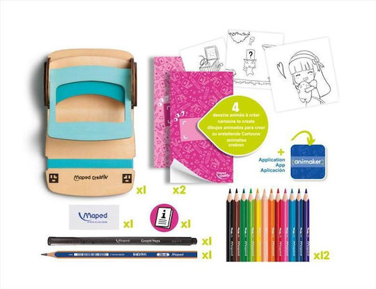 Maped Creativ Δημιουργικό Σετ Κινούμενων Σχεδίων Animaker Flip