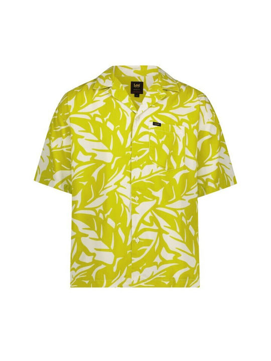 Lee Men's Shirt Long Sleeve Yellow