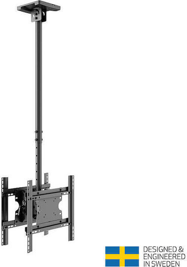 Multibrackets MB-5491 Fernsehhalterung Decke mit Arm bis 91" und 70kg Schwarz