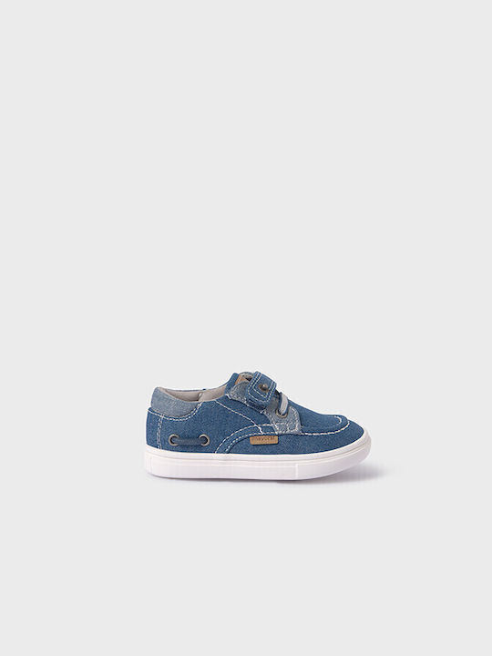 Mayoral Kids Sneakers with Scratch Light Blue