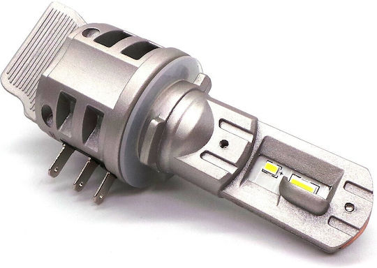 Λάμπες Αυτοκινήτου H15 / DRL Canbus LED 5000K Ψυχρό Λευκό 6V / 12V / 24V 50W 2τμχ