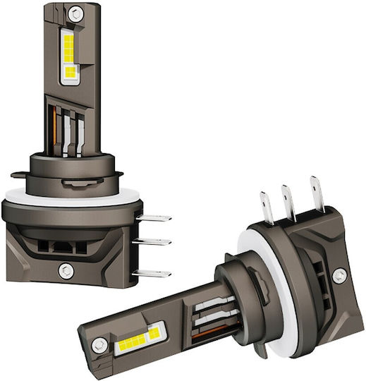 Λάμπες Αυτοκινήτου H15 / DRL Canbus LED 5000K Ψυχρό Λευκό 12V / 10V 2τμχ