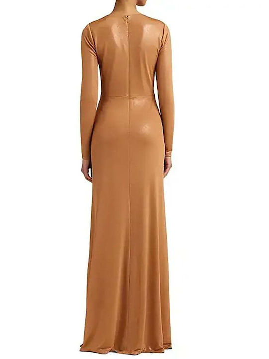 Ralph Lauren Φόρεμα για Γάμο / Βάπτιση Argan Bronze