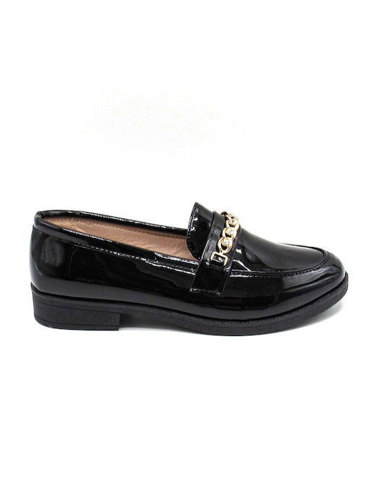 Plato Women's Loafers in Black Color