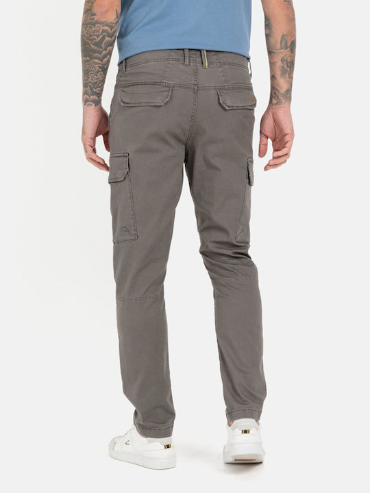 Camel Active Men's Trousers Cargo Elastic Gray