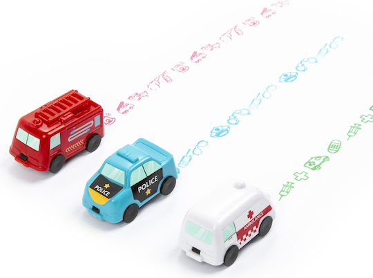 Derform Stamps for Children 3+ years Years 3pcs